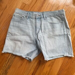 GAP Light Blue Casual Denim Shorts